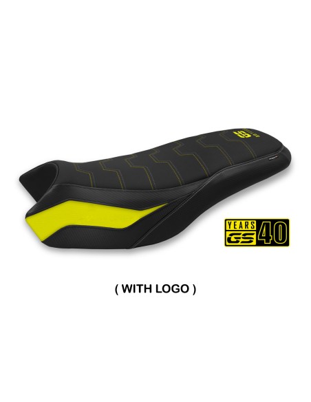 Funda de asiento compatible con BMW R 1200/1250 GS Rallye (17-22) modelo Affile