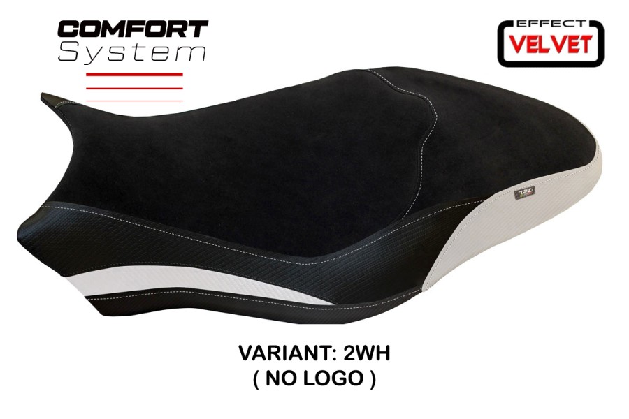 Rivestimento sella compatibile Ducati Monster 821 / 1200 (17-20) modello Ovada 1 Velvet comfort system