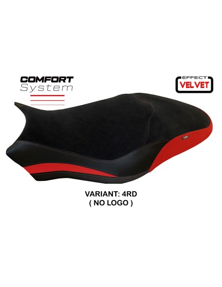 Rivestimento sella compatibile Ducati Monster 821 / 1200 (17-20) modello Ovada 1 Velvet comfort system