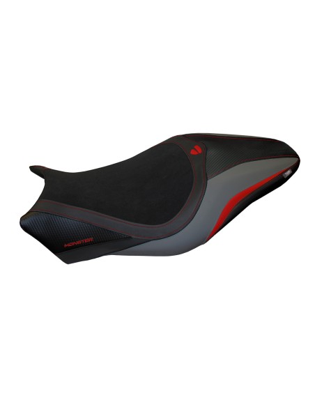 Funda de asiento compatible - Ducati Monster 821/1200 2017 - 2020 - mod Valencia Velvet