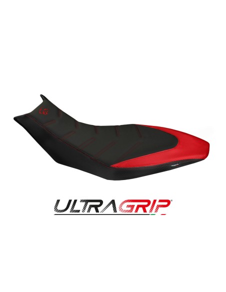 Funda de asiento compatible - Aprilia Dorsoduro 750 - 900 - 1200 2010-2020 - mod Trieste Ultragrip