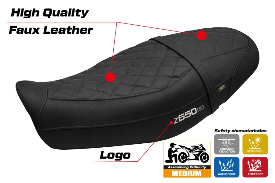 Sitzbezug kompatibel - Kawasaki Z 650 RS 2022-2026 - mod Unnan