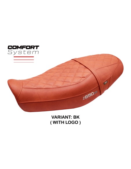 Funda de asiento compatible - Kawasaki Z 650 RS 2022-2025 - mod Unnan Comfort System
