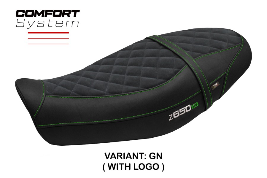 Rivestimento sella compatibile - Kawasaki Z 650 RS 2022-2026 - mod Unnan Velvet Comfort System