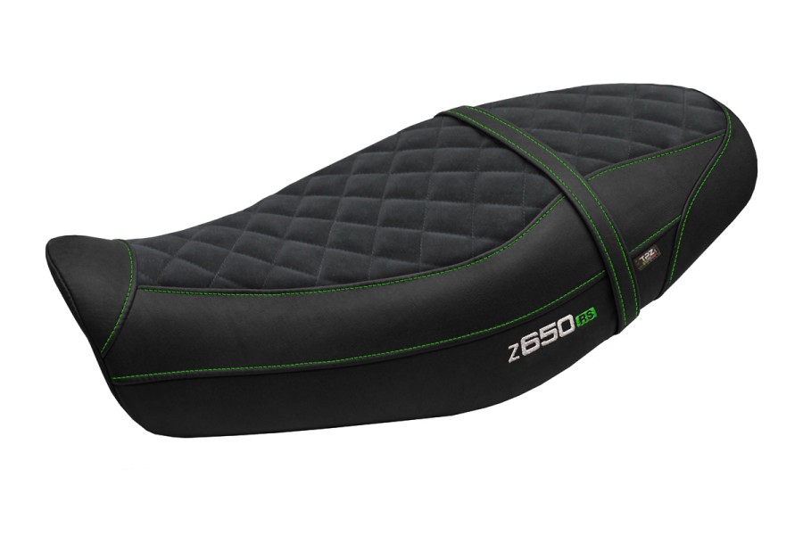 Seat cover compatible - Kawasaki Z 650 RS 2022-2026 - mod Unnan Velvet Comfort System