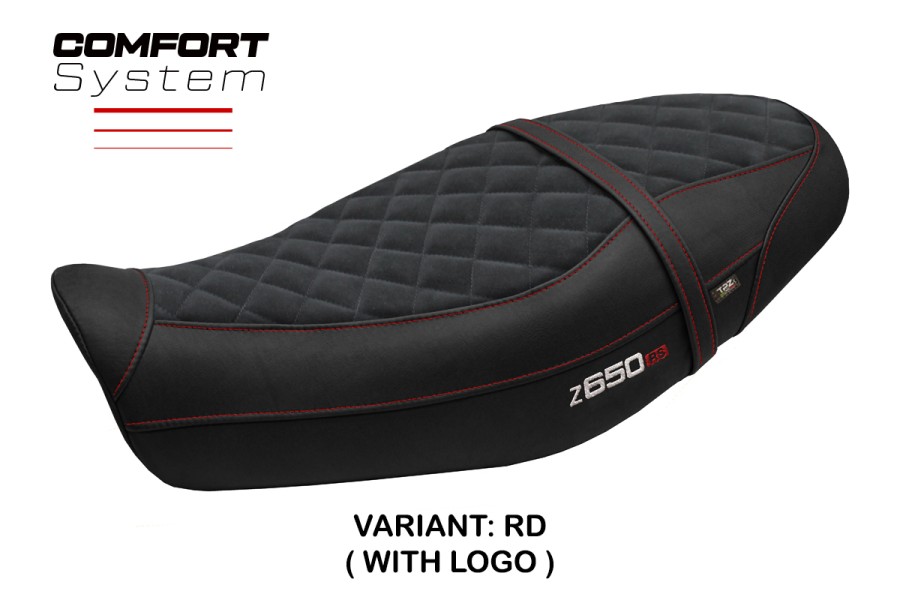 Rivestimento sella compatibile - Kawasaki Z 650 RS 2022-2026 - mod Unnan Velvet Comfort System