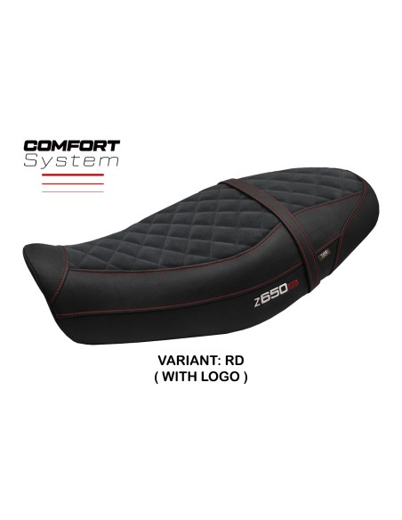 Rivestimento sella compatibile - Kawasaki Z 650 RS 2022-2026 - mod Unnan Velvet Comfort System