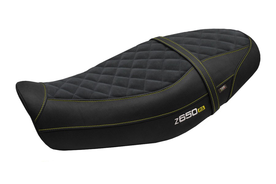 Seat cover compatible - Kawasaki Z 650 RS 2022-2026 - mod Unnan Velvet Comfort System