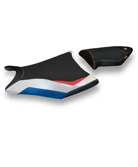 Housse de selle compatible - BMW S 1000 RR 2009 - 2011 - mod Essen Comfort System Special Color