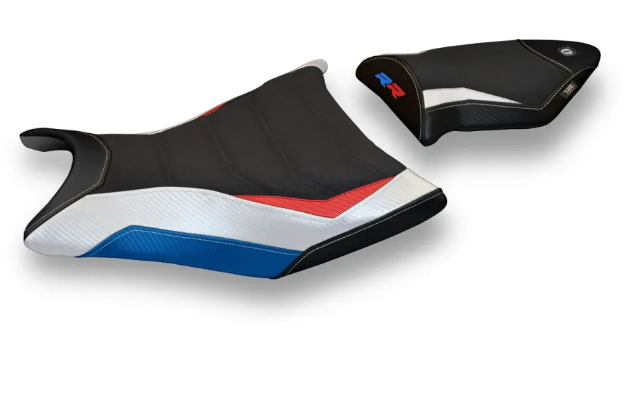 Rivestimento sella compatibile - BMW S 1000 RR 2009 - 2011 - mod Giuba Special Color Ultragrip