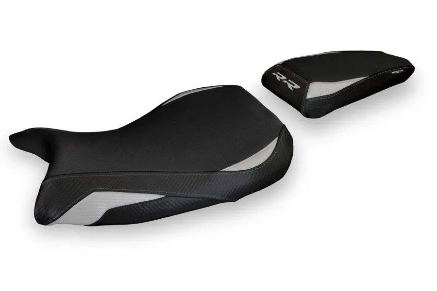 Rivestimento sella compatibile - BMW S 1000 RR 2019-2026 - mod Lustignano 1