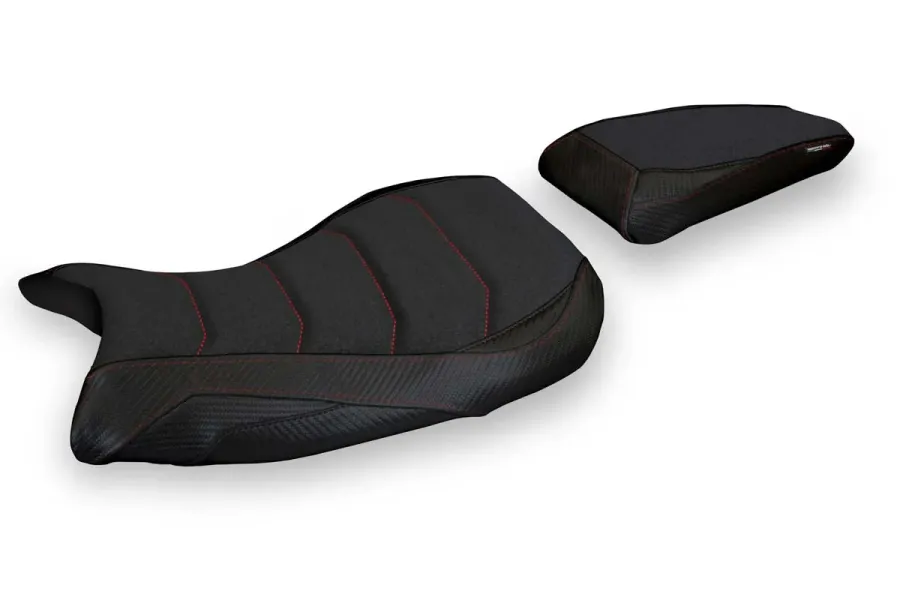 Funda de asiento compatible - BMW S 1000 RR 2019-2026 - mod Atina 1 Ultragrip