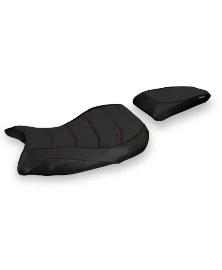 Funda de asiento compatible - BMW S 1000 RR 2019-2025 - mod Atina 1 Ultragrip