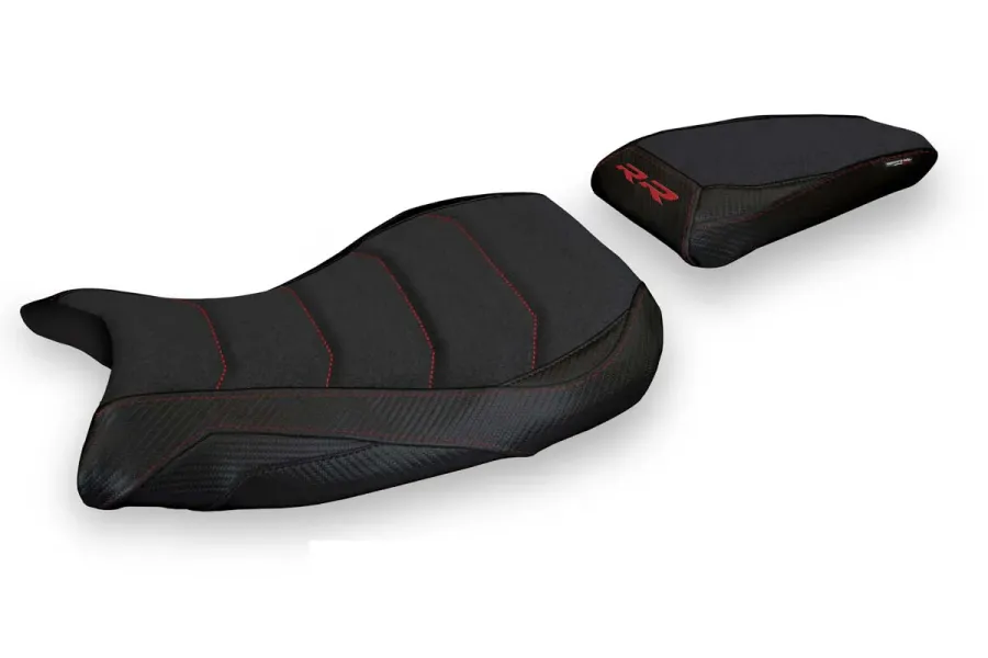 Seat cover compatible - BMW S 1000 RR 2019-2026 - mod Atina 1 Ultragrip