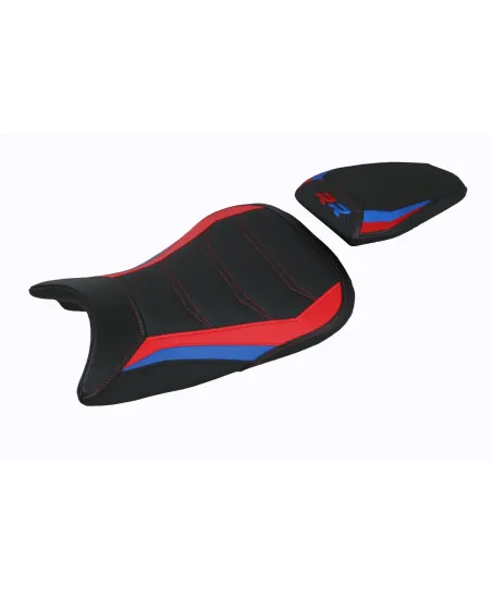 Funda de asiento compatible - BMW S 1000 RR 2019-2025 - mod Quiroga Ultragrip