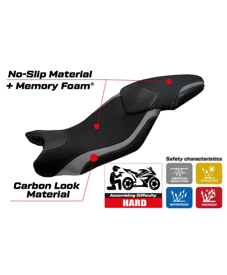 Sitzbezug kompatibel BMW S 1000 XR (15-19) Modell Ardea comfort system