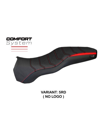 Housse de selle compatible Ducati Sport-S / Super Sport-SS (02-06) modèle Latina Insert Color comfort system