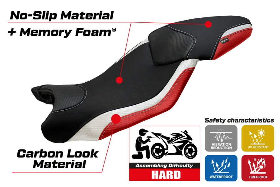 Sitzbezug kompatibel BMW S 1000 XR (15-19) Modell Ardea special color comfort system