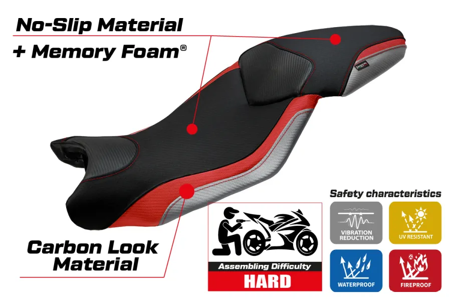 Sitzbezug kompatibel BMW S 1000 XR (15-19) Modell Ardea special color comfort system
