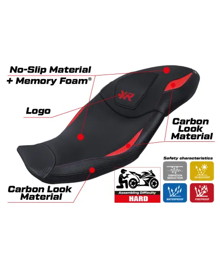 Sitzbezug kompatibel - BMW S 1000 XR 2020 - 2023 - mod Dresden Comfort System