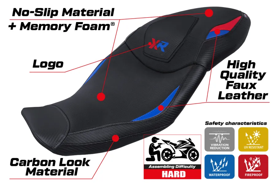 Sitzbezug kompatibel - BMW S 1000 XR 2020 - 2023 - mod Dresden Comfort System
