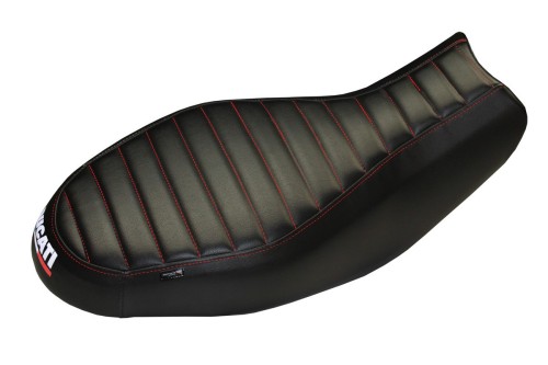 Housse de selle compatible Ducati Scrambler 400/800/1100 (15-22) modèle Procida