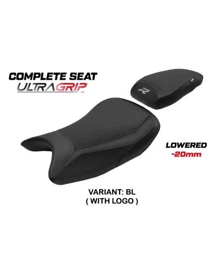 Selle complète compatible - BMW S 1000 R 2021-2025 - mod Bexley Ultragrip - Abaissée