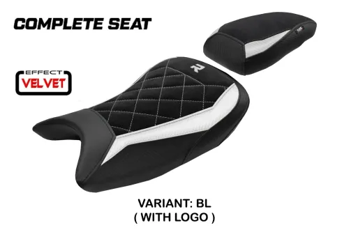 Sella completa compatibile - BMW S 1000 R 2021-2025 - mod Bexley Velvet 2