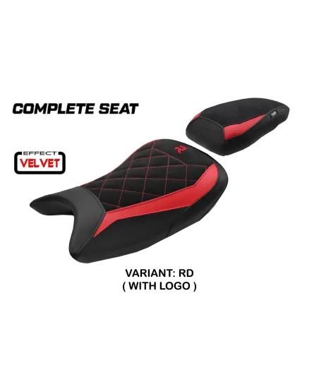 Sella completa compatibile - BMW S 1000 R 2021-2025 - mod Bexley Velvet