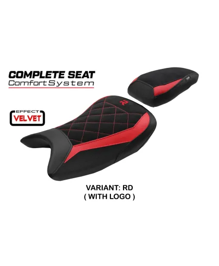 Selle complète compatible - BMW S 1000 R 2021-2025 - mod Bexley Velvet Comfort System