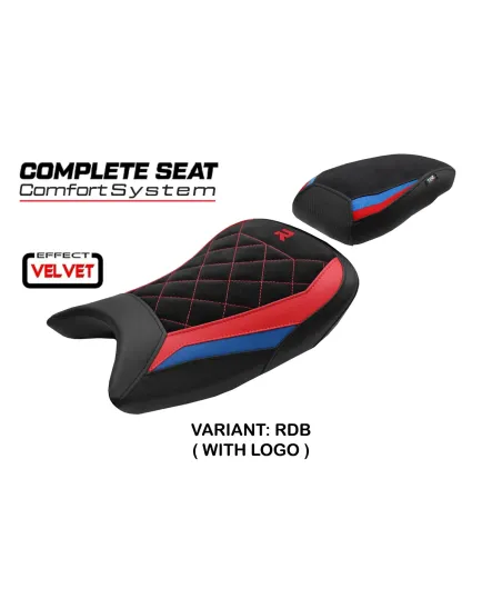 Sella completa compatibile - BMW S 1000 R 2021-2025 - mod Bexley Velvet Comfort System