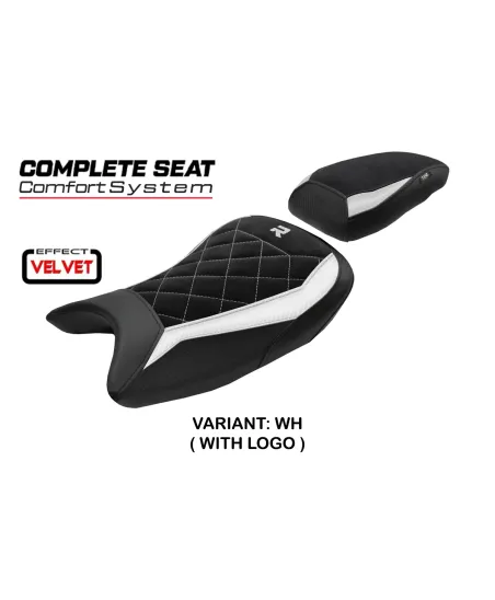 Selle complète compatible - BMW S 1000 R 2021-2025 - mod Bexley Velvet Comfort System
