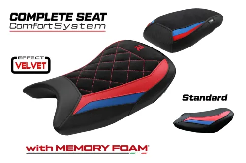 Complete seat compatible - BMW S 1000 R 2021-2025 - mod Bexley Velvet Comfort System