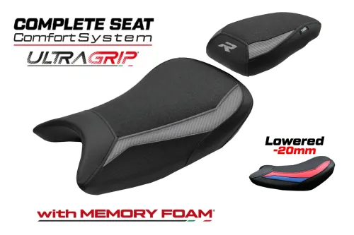 Asiento completo compatible - BMW S 1000 R 2021-2025 - mod Bexley Ultragrip Comfort System - Rebajado