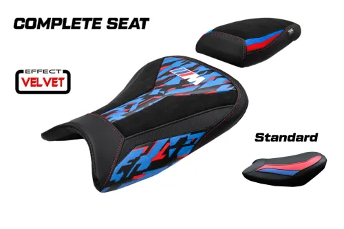 Sella completa compatibile - BMW S 1000 R 2021-2025 - mod Bexley Velvet Special Edition