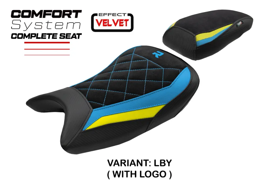 Komplette Sitzbank kompatibel - BMW S 1000 R 2021-2026 - mod Bexley Velvet Comfort System