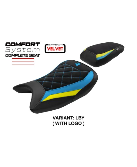 Selle complète compatible - BMW S 1000 R 2021-2026 - mod Bexley Velvet Comfort System