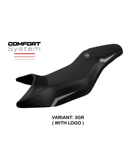 Housse de selle compatible CF Moto 650 MT (19-22) modèle Maine comfort system