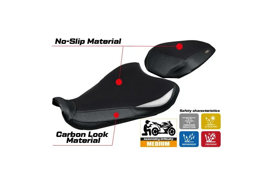 Sitzbezug kompatibel - CF Moto 800 NK 2023-2026 - mod Arnas