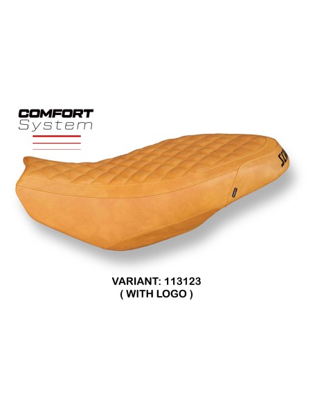 Housse de selle compatible Ducati Scrambler 400/800/1100 (15-22) modèle Vintage comfort system