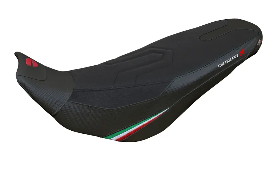 Housse de selle compatible - Ducati Desert-X Rally 2022-2025 - mod Eriba Ultragrip