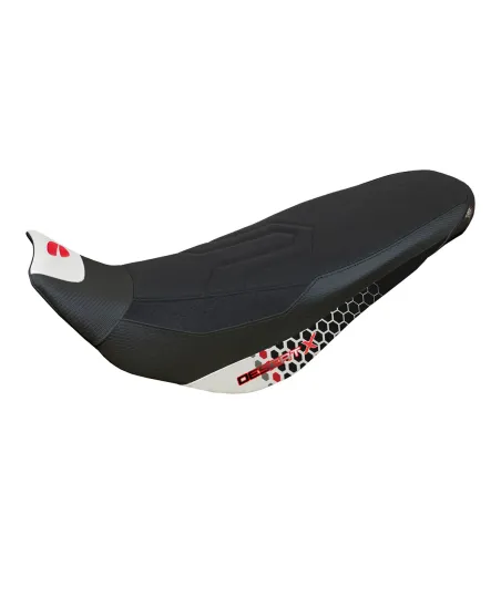 Seat cover compatible - Ducati Desert-X Rally 2022-2025 - mod Keren Special Color Ultragrip Comfort System