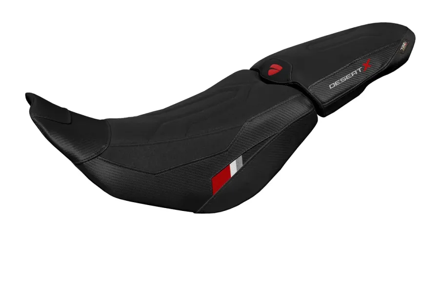 Rivestimento sella compatibile - Ducati Desert-X 2022-2025 - mod Thar Ultragrip Comfort System