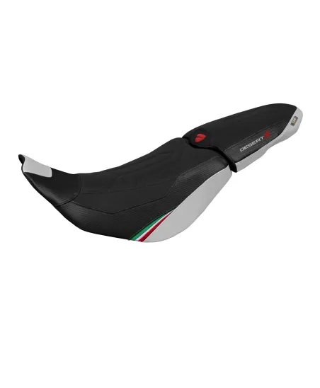 Rivestimento sella compatibile - Ducati Desert-X 2022-2025 - mod Thar Trico Ultragrip Comfort System