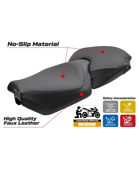 Housse de selle compatible - BMW R 1300 RT 2025-2026 - mod Bethel