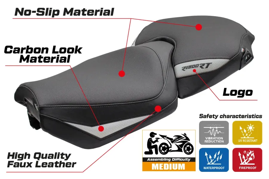Sitzbezug kompatibel - BMW R 1300 RT 2025-2026 - mod Bethel