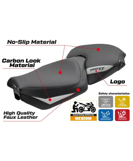 Funda de asiento compatible - BMW R 1300 RT 2025-2026 - mod Bethel