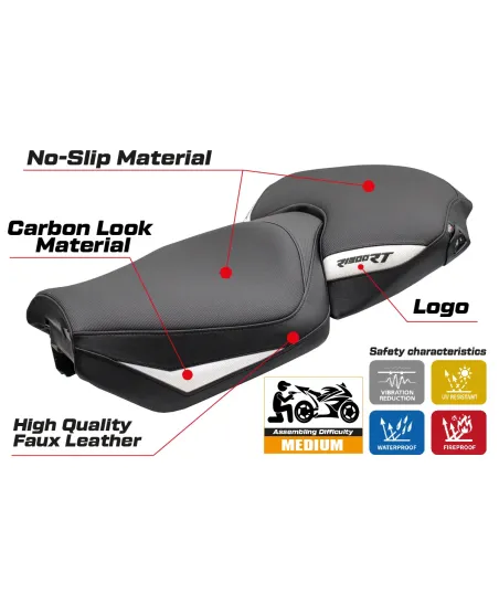 Housse de selle compatible - BMW R 1300 RT 2025-2026 - mod Bethel