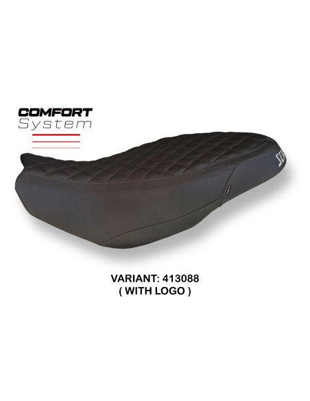 Housse de selle compatible Ducati Scrambler 400/800/1100 (15-22) modèle Vintage comfort system