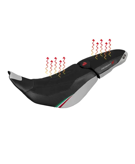 Sitzbezug kompatibel - Ducati Desert-X 2022-2025 - heating Comfort System